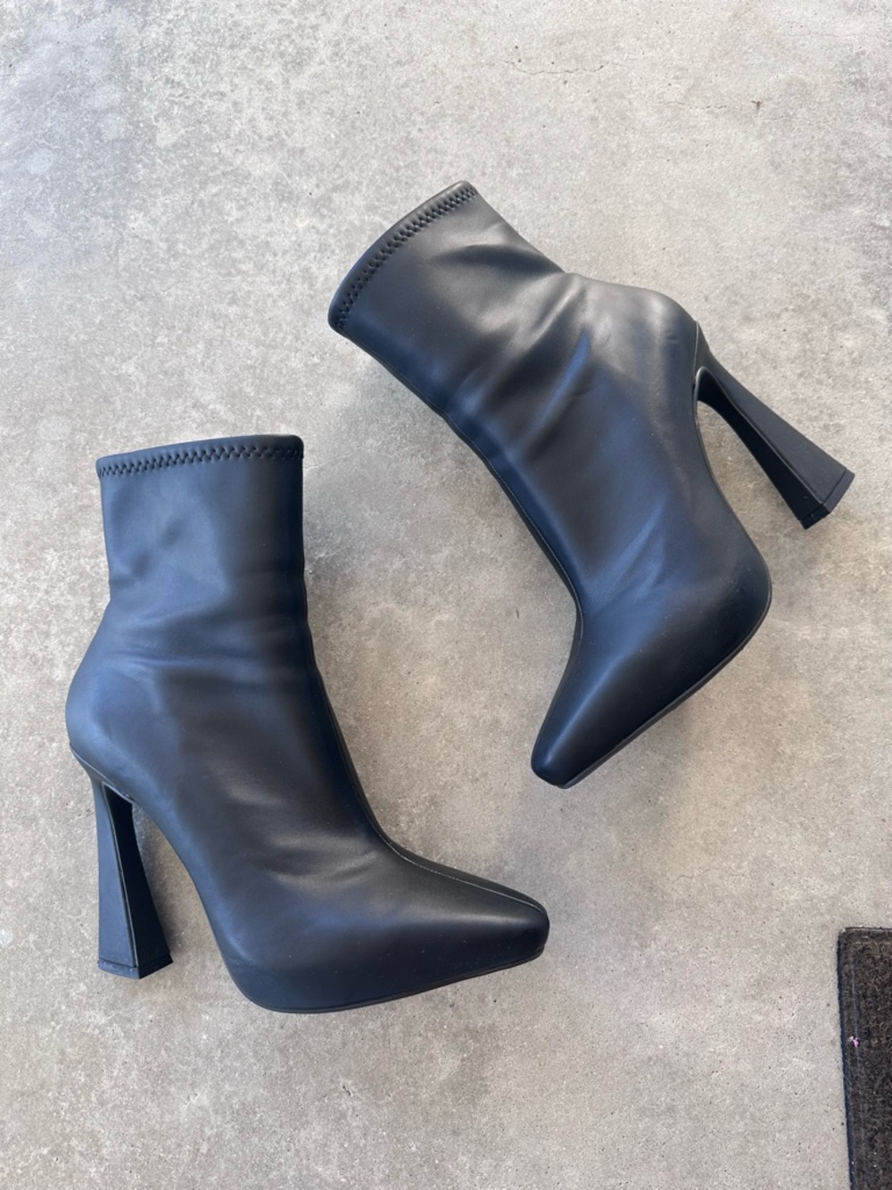 Jessica Simpson Floyce Black Heel Boots